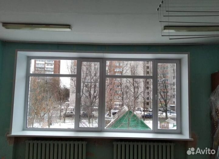 Остекление окон и балконов пвх