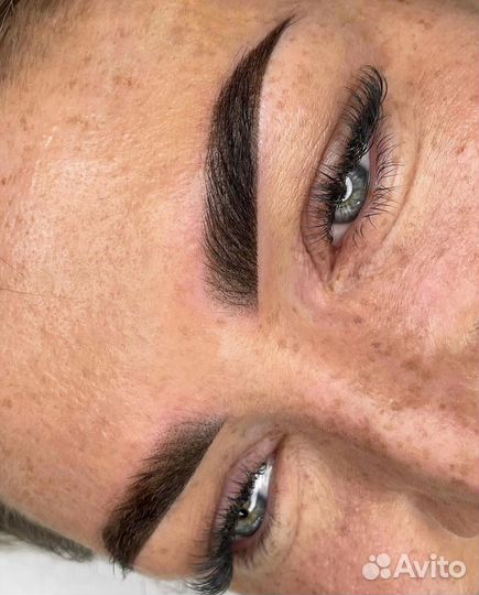 Перманентный макияж татуаж брови губы стрелки