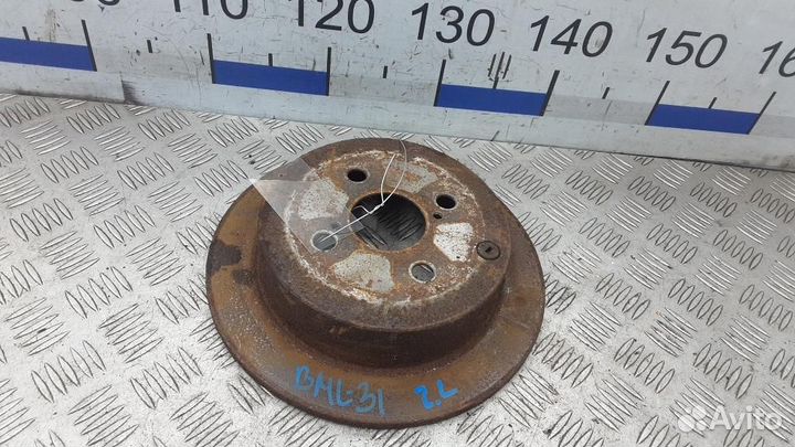 Диск тормозной задний Toyota Corolla