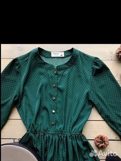 Платье unique fabric черешня