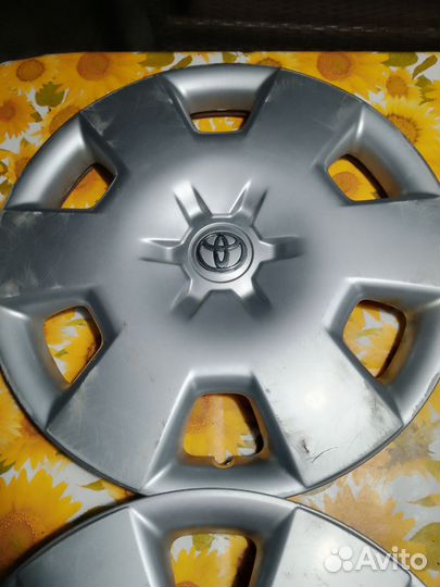 Колпаки r15 toyota оригинал