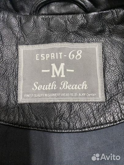Куртка мужская кожаная Esprit