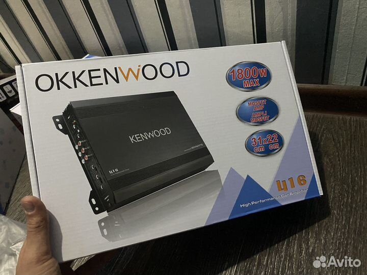 Усилитель alpine 446 (4 канала 1800watts)