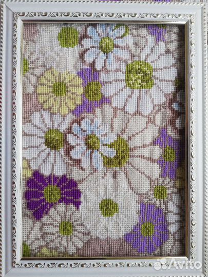 Картина вышитая крестом