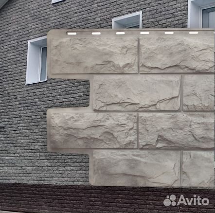 Фасадная панель (фагот) Альта-Профиль 1160х450х26