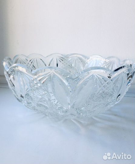 Хрустальная ваза Чехия