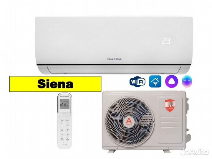 Сплит-система Royal Thermo Siena Белый до 20м²