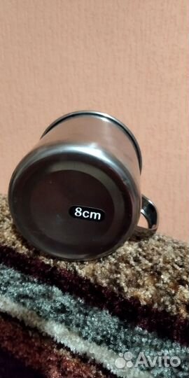 Кружка из нержавейки.Цена за штуку