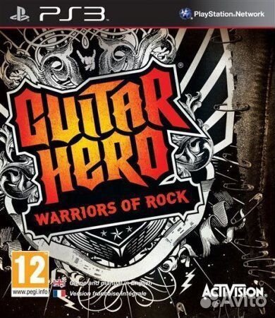 Guitar Hero Warriors of Rock для PS3