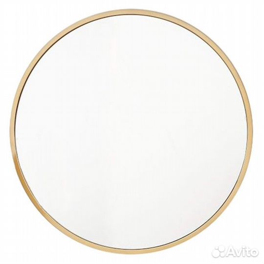 Зеркало круглое vellmar D-800мм в металлической ра