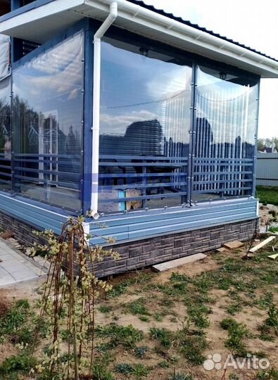 Жидкие окна для беседки