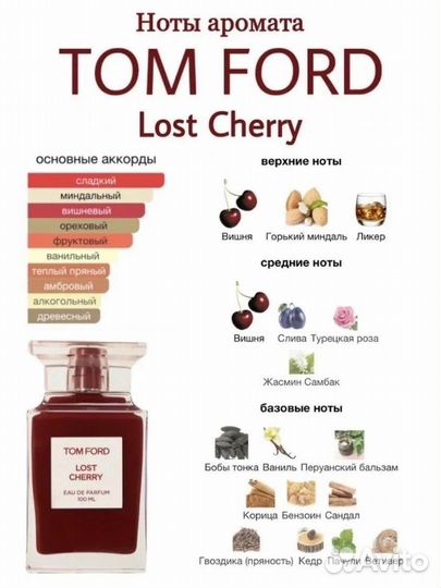 Духи Tom Ford lost cherry 100ml