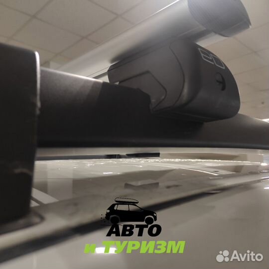 Надёжный багажник на широкий рейлинги для Renault