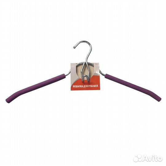 Вешалка для лёгкой одежды, металл с покрытием pvac, 40 см, в ассортименте