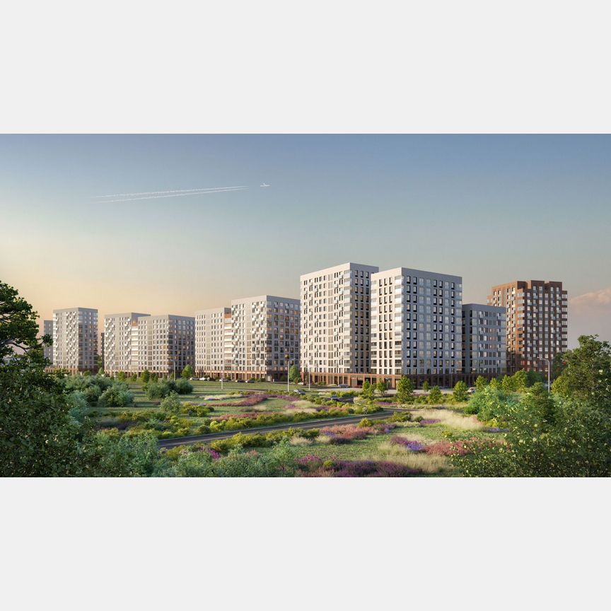 2-к. квартира, 49,7 м², 1/11 эт.