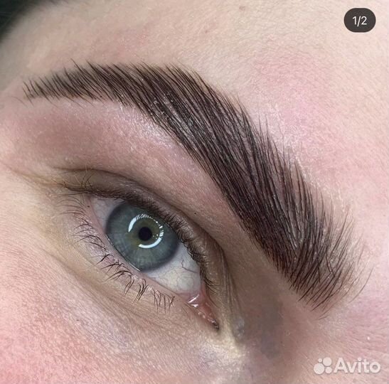 Оформление бровей, ламинирование ресниц, перманент