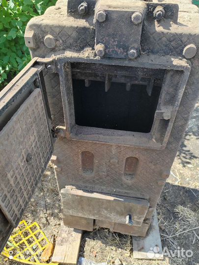 Твердотопливный котёл чугунный