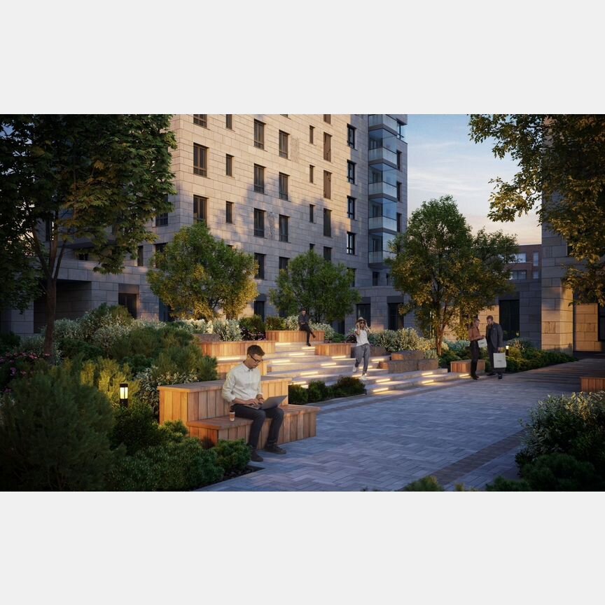 2-к. квартира, 58,8 м², 7/9 эт.