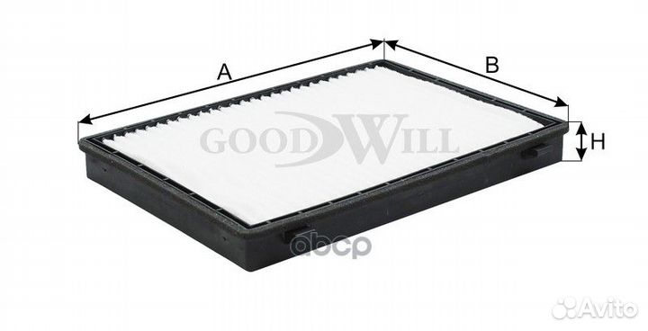 Фильтр салона AG109CF