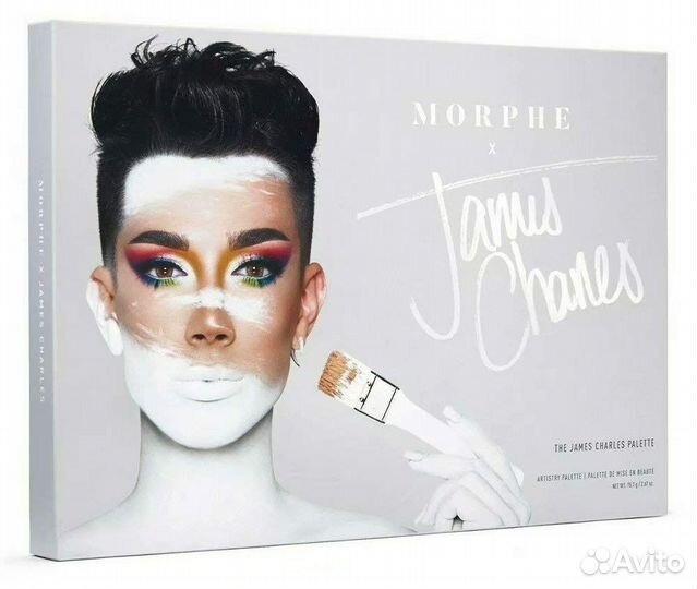 Палетка теней morphe by james charles