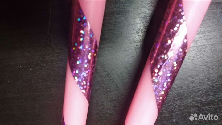 Булавы pastorelli 41 см розовые оригинал