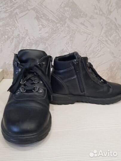 Ботинки демисезонные для мальчика 32 размер