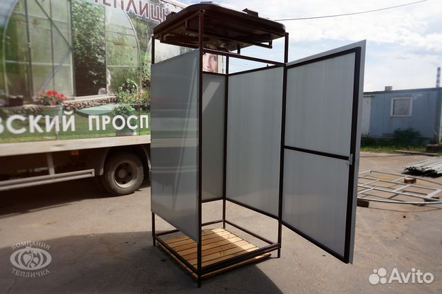 Летний садовый душ для дачи с подогревом воды купить в Калининграде ...