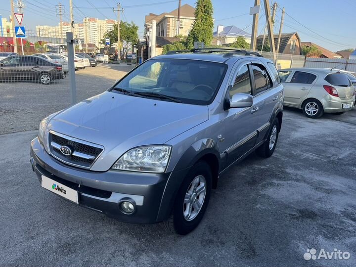 Kia Sorento 2.5 AT, 2005, 212 725 км