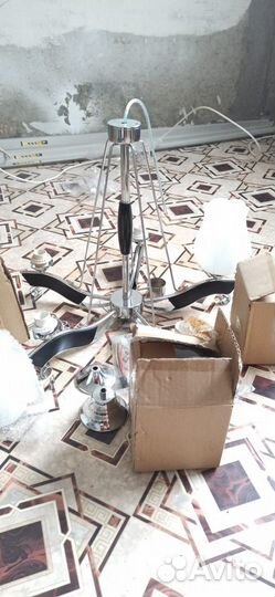 Продам бу люстру потолочную