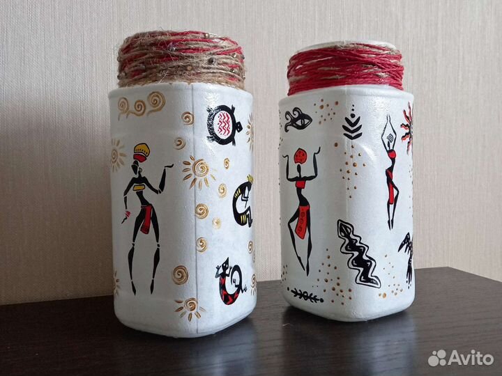 Ваза ручная работа ваза ручная роспись