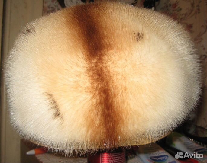 Норковая шапка, состояние новой