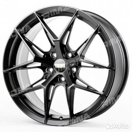 Литой диск BBS R18 5x114.3. Примерка колес