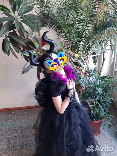 Костюм малифисенты для девочки