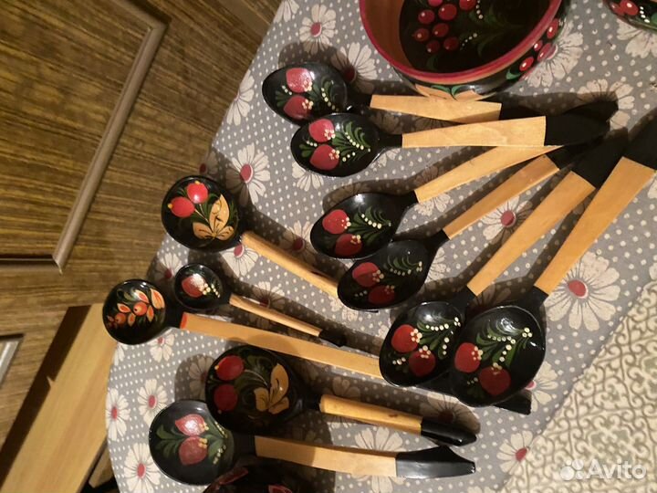 Набор деревянной посуды