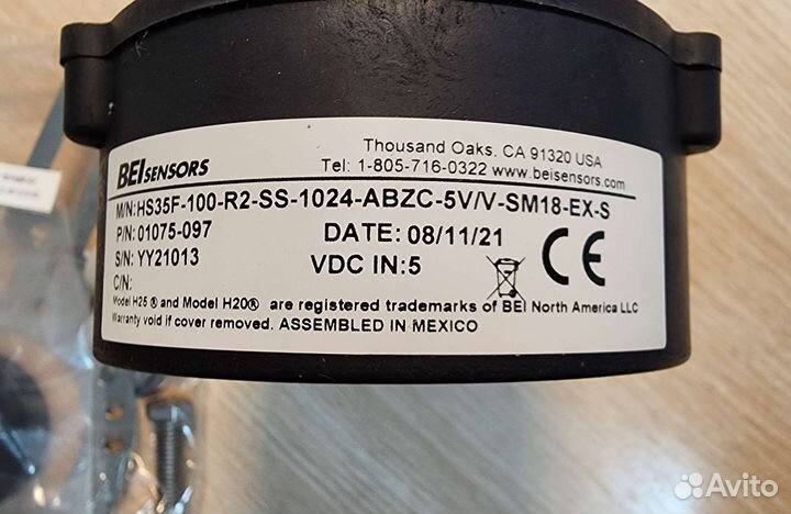 Оптический энкодер BEI sensors HS35F