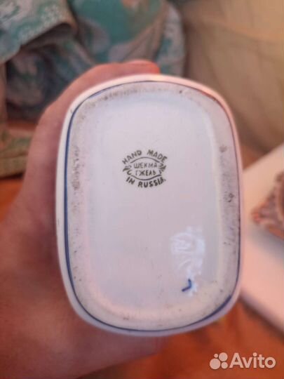 Графин с рюмками гжель