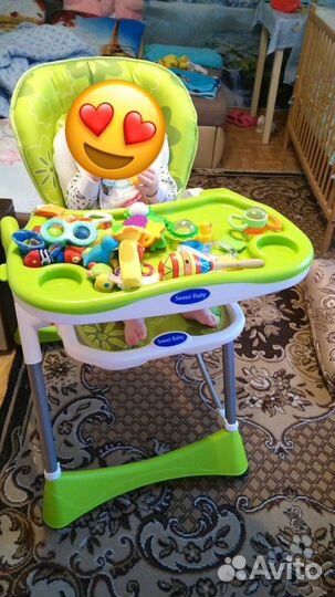 Стульчик для кормления sweet baby