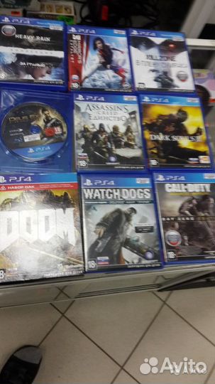 Игры на PS 4 на дисках