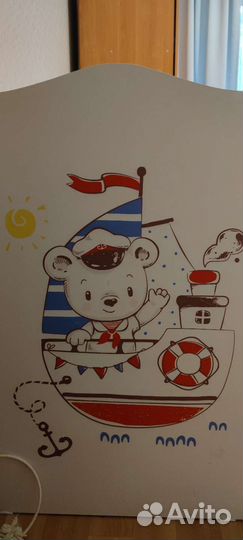 Детская кровать от 3 лет с матрасом бу