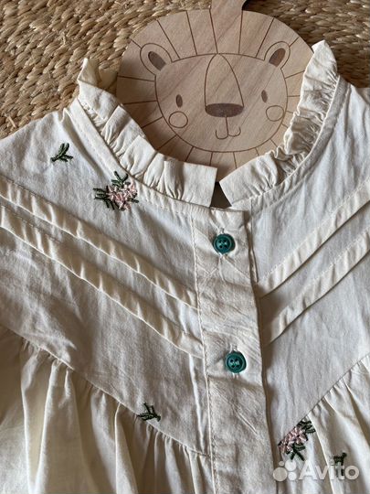 Рубашка для девочки 86 92