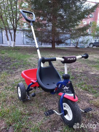 Детский трехколесный велосипед бу