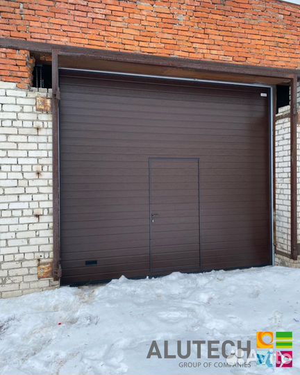 Ворота гаражные alutech