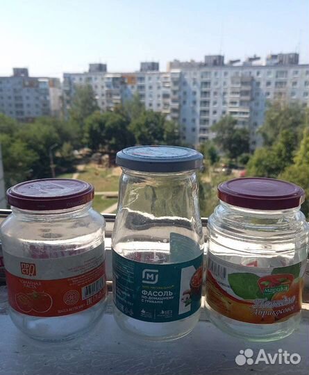 Стеклянные банки 0.5 л