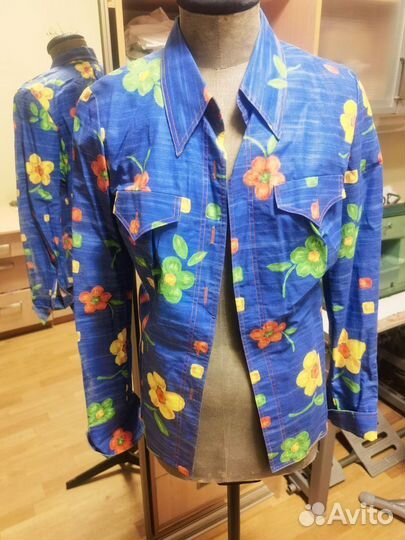 Рубашка, пиджак, парка,плащ женский размер 44-46