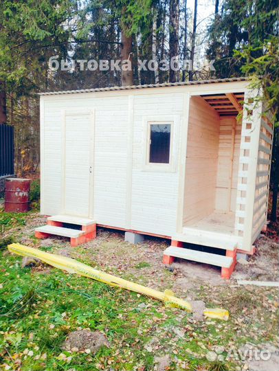 Хозблоки с дровником