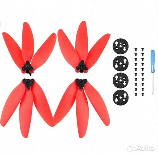 Быстросъёмные тройные лопасти DJI/Hubsan mini