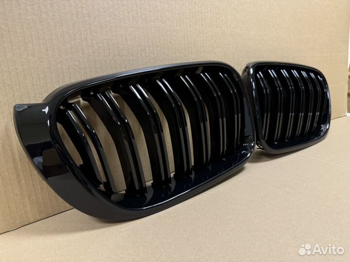 Черные ноздри bmw x3 f25 Lci рест x4 f26
