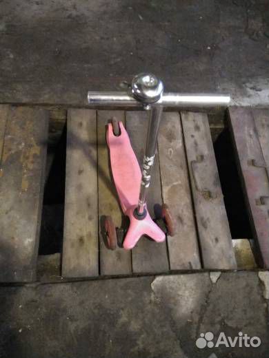 Самокат детский трехколесный бу