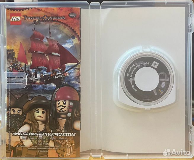 Lego Пираты карибского моря для PS Portable (PSP)