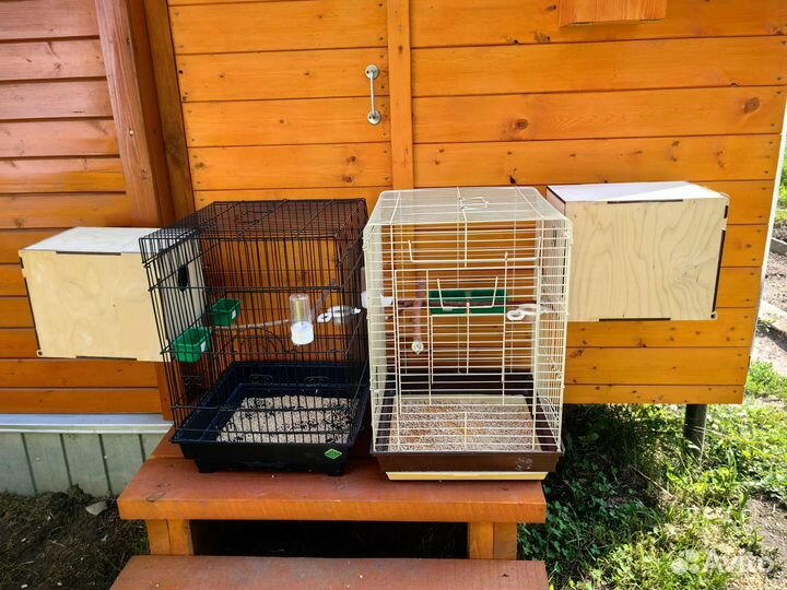 Большая клетка для птиц